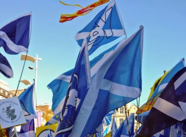 Yes Groups Aberdeen Independence Movement - AUOB March